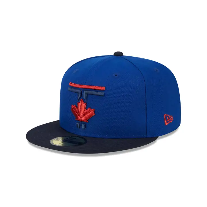 TORONTO BLUE JAYS CC MLB LHD METALLICS 59FIFTY ND/ND/GRI