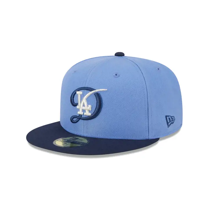 LOS ANGELES DODGERS CC MLB LHD METALLICS 59FIFTY À DÉTERMINER/À DÉTERMINER/GRIS