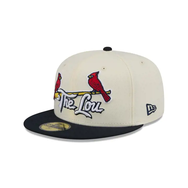 CASQUETTE ST. LOUIS CARDINALS CC MLB BLANC CASSÉ/TC 59FIFTY DKGRN/TBD/GR
