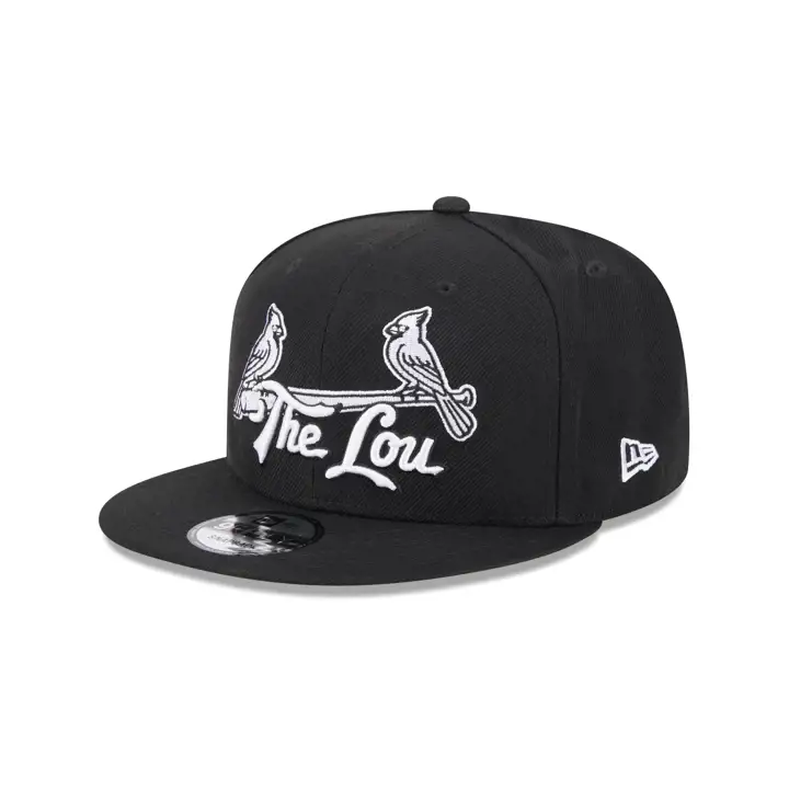 CASQUETTE 9FIFTY NOIR/NOIR/GRIS MLB B-DUB DES ST. LOUIS CARDINALS