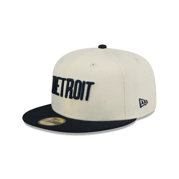 DETROIT TIGERS CC MLB OFF WHITE/TC 59FIFTY DKGRY/TBD/GRY