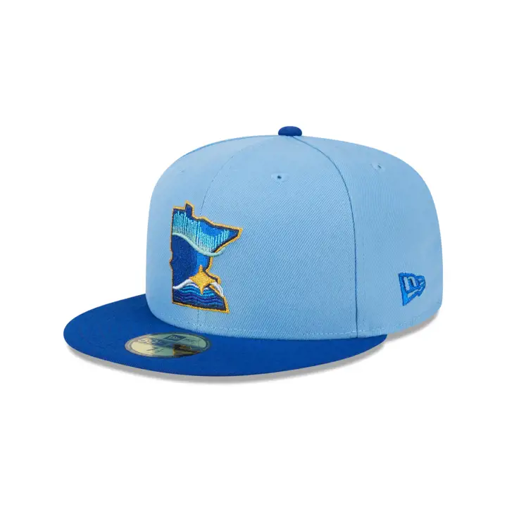 MINNESOTA TWINS CC MLB LHD METALLICS 59FIFTY ND/ND/GRI