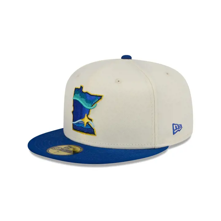MINNESOTA TWINS CC MLB BLANC CASSÉ/TC 59FIFTY GRIS FONCÉ/À DÉTERMINER/GRIS