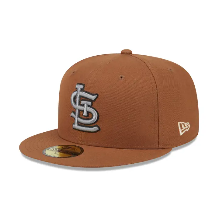 ST. LOUIS CARDINALS MLB SILVER FOX 59FIFTY BRN/GRY