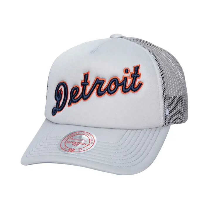 Detroit Tigers M&N MLB CASQUETTE EN MOUSSE TC SCRIPT GRY