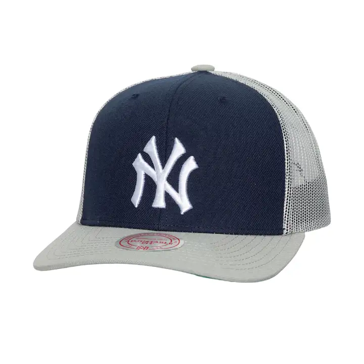 New York Yankees M&N MLB COOP TRUCKER Cooperstown MARINE/GRIS