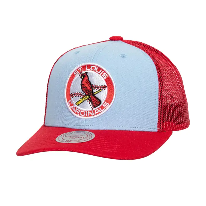 St. Louis Cardinals M&N MLB COOP TRUCKER Cooperstown BLA/ROU
