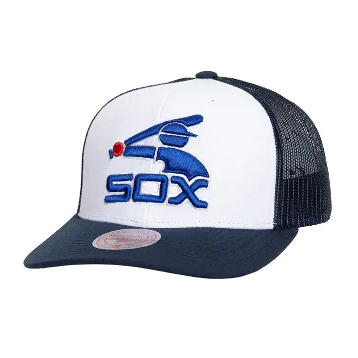 Chicago White Sox M&N MLB COOP TRUCKER Cooperstown BLA/MAR
