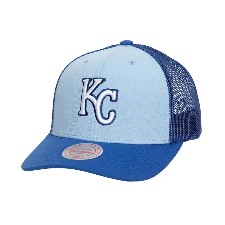 Kansas City Royals M&N MLB COOP TRUCKER Cooperstown LBL/BLEU