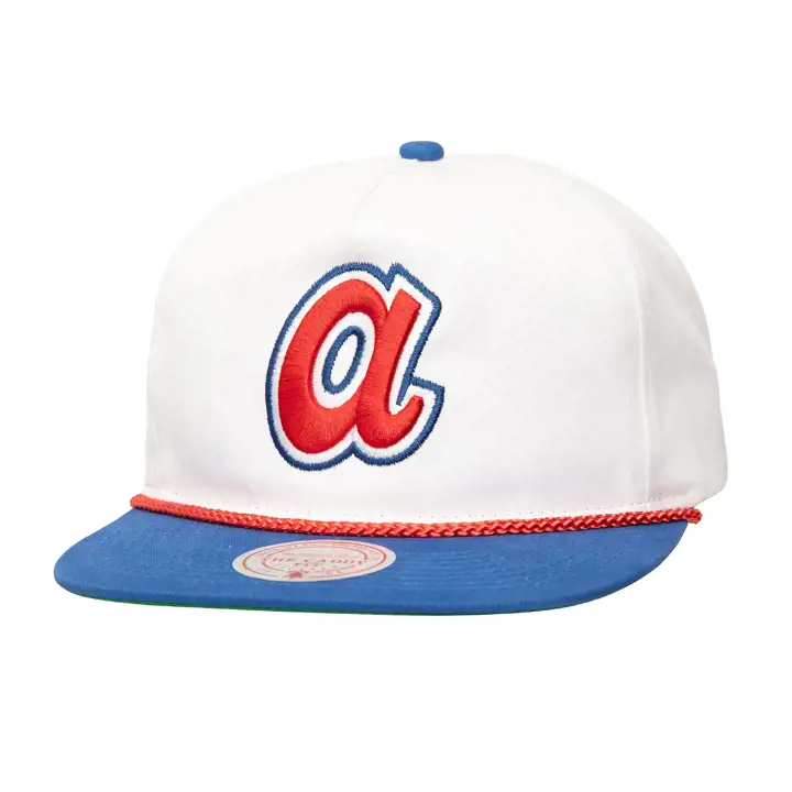 Atlanta Braves M&N MLB BLANC TC COOP ROPE DEADSTOCK BLC/BLEU