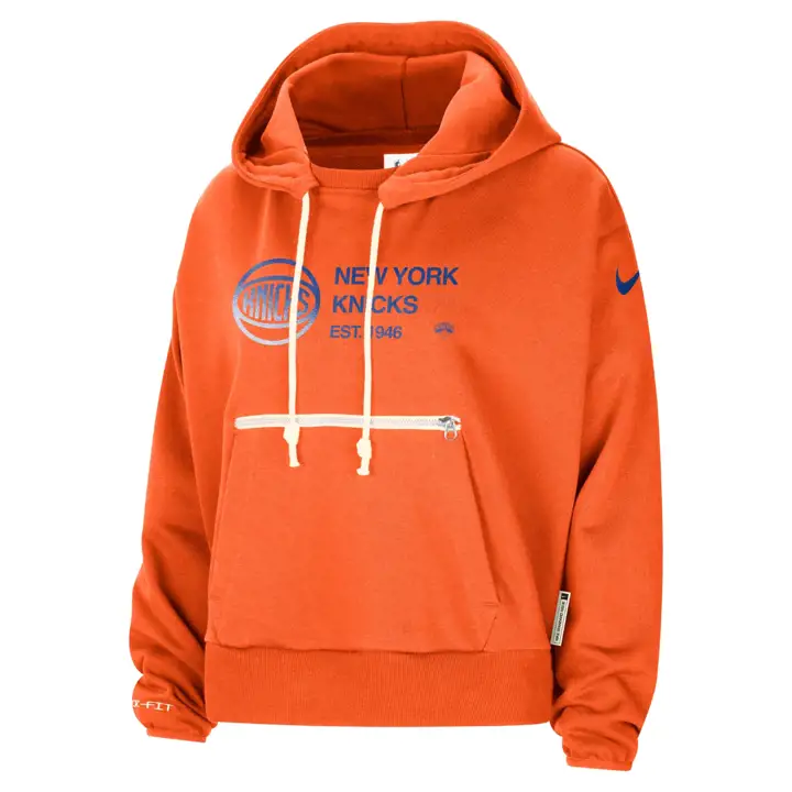 New York Knicks NBA Femme DF STD ISS PO HOOD CTS 24 ORG