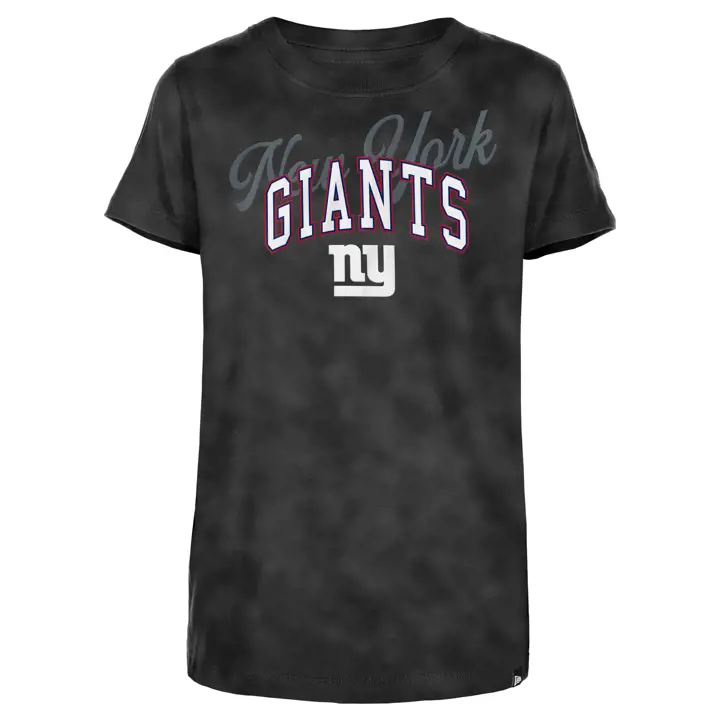 T-shirt New York Giants NFL pour jeune fille, coupe acide, 24 BLK