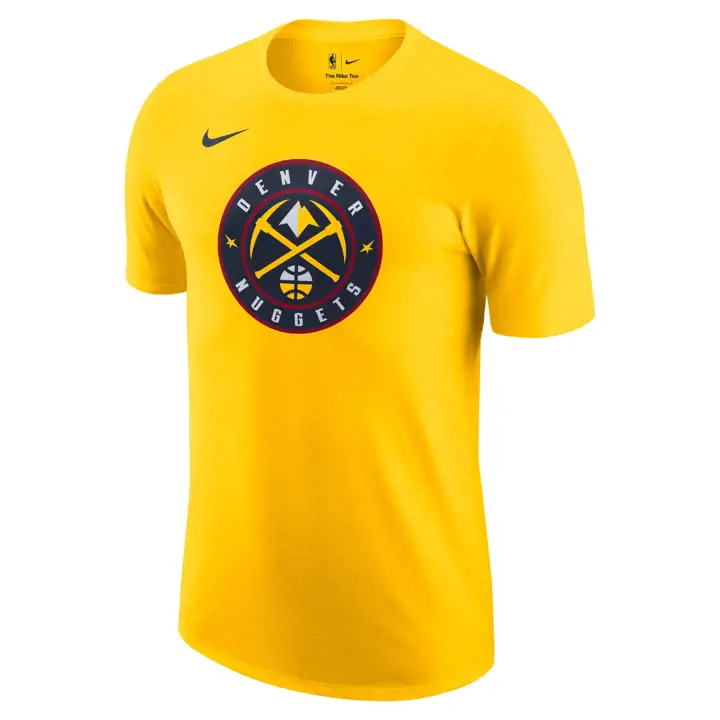 TEE DENVER NUGGETS NBA ESSENTIAL SS LOGO 24 JAUNE