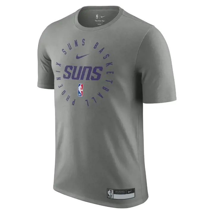 TEE D'ENTRAÎNEMENT LÉGENDE NBA PHOENIX SUNS SS 24 GRIS