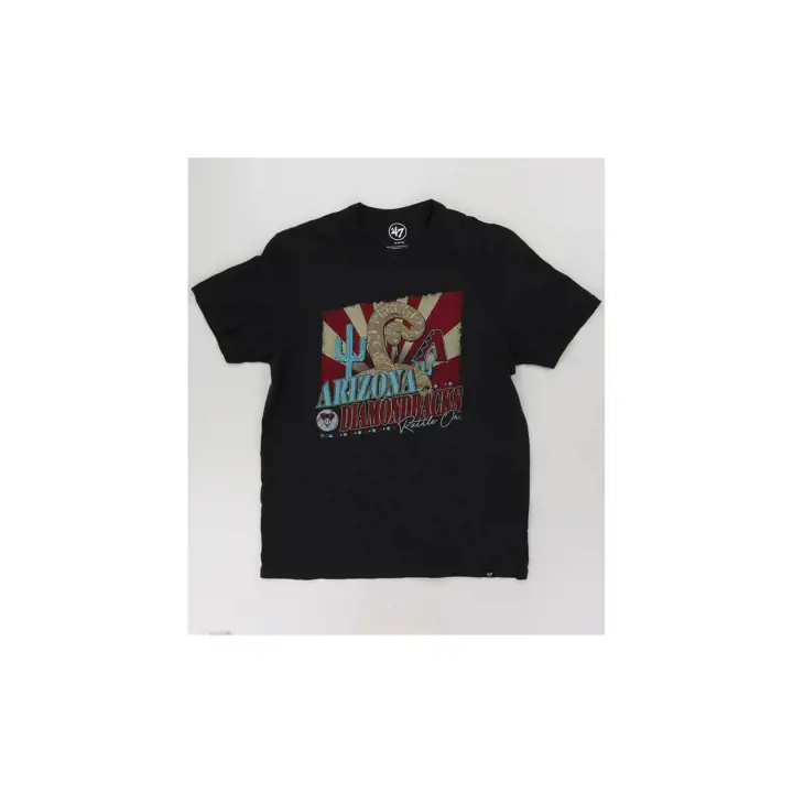 T-shirt Arizona Diamondbacks MLB 47 Franklin Noir/Turquoise
