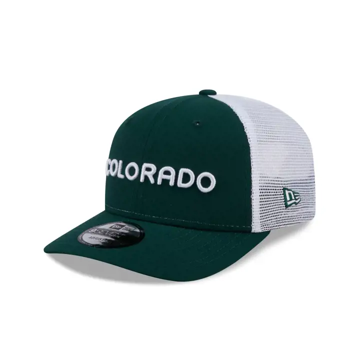 Colorado Rockies 2024 MLB CITY CONNECT ALT TRUCKER DKGRN
