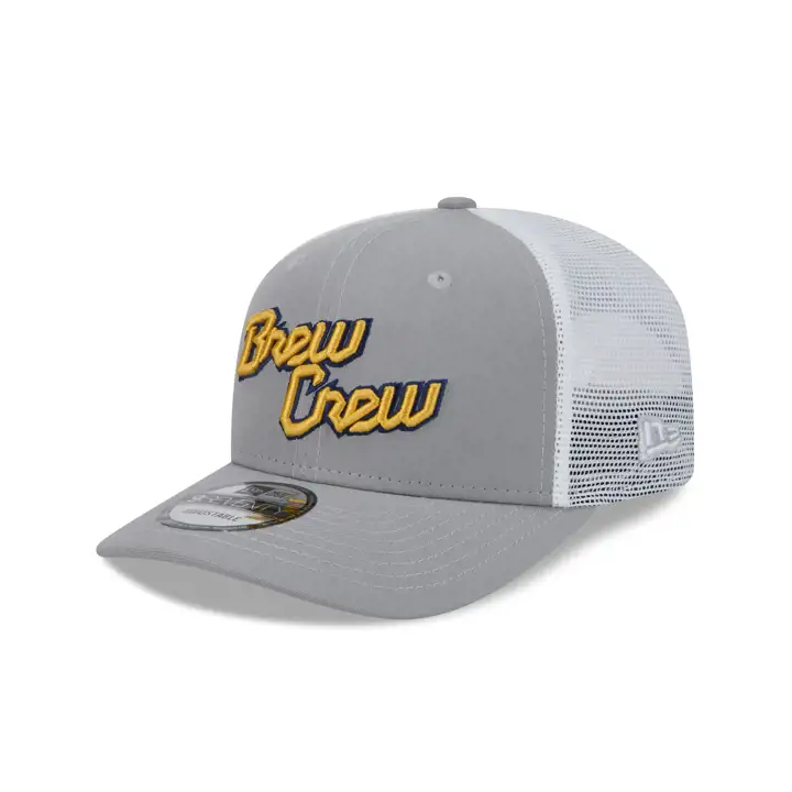 Milwaukee Brewers 2024 MLB CITY CONNECT CAMIONNEUR ALTERNATIF GRIS