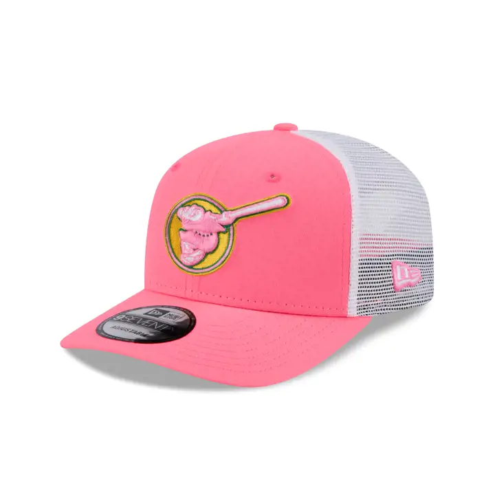San Diego Padres 2024 MLB CITY CONNECT ALT TRUCKER ROSE NÉON