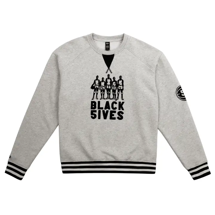 Black Fives EFF Black Fives Crewneck IVO/BLK