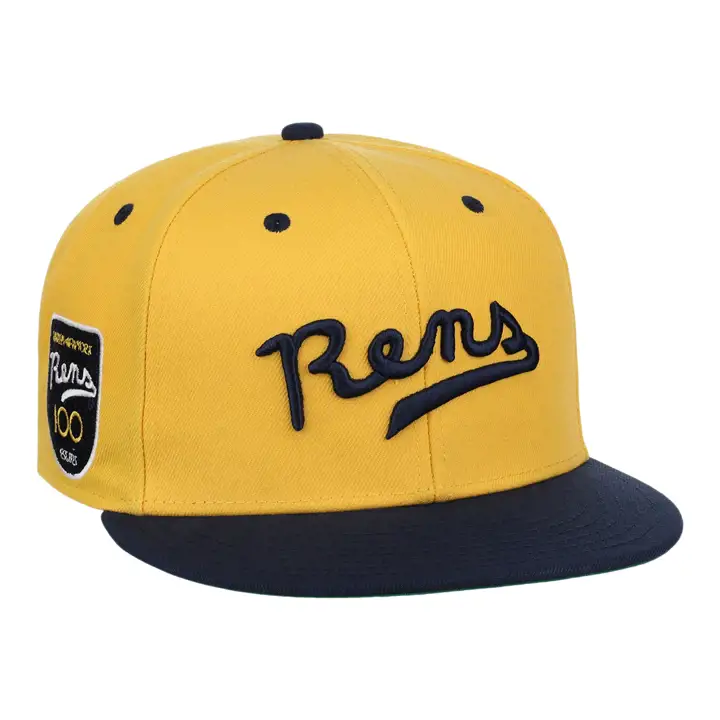 NEW YORK RENS 100th Anniversary Snapback Navy/YEL