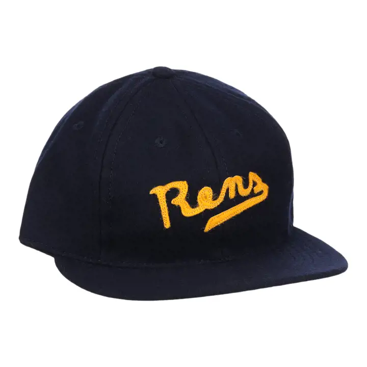 Casquette de Baseball en Laine Marine du 100e Anniversaire des NEW YORK RENS