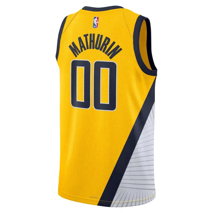 MAILLOT PACERS NBA STATEMENT SWINGMAN Bennedict Mathurin JNE