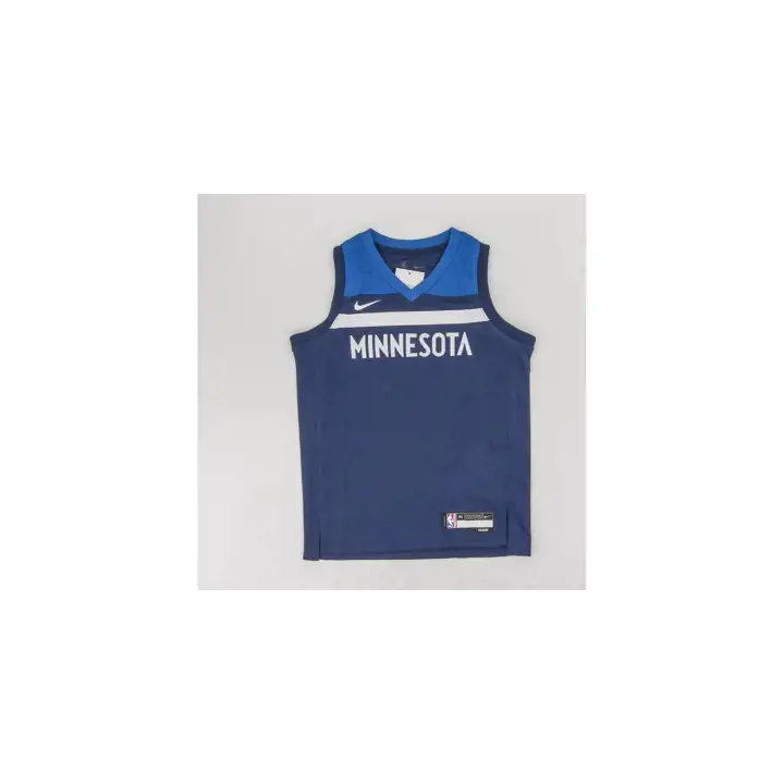 Minnesota Timberwolves NBA MAILLOT JEUNE ICON VIERGE AUS Bleu Marine