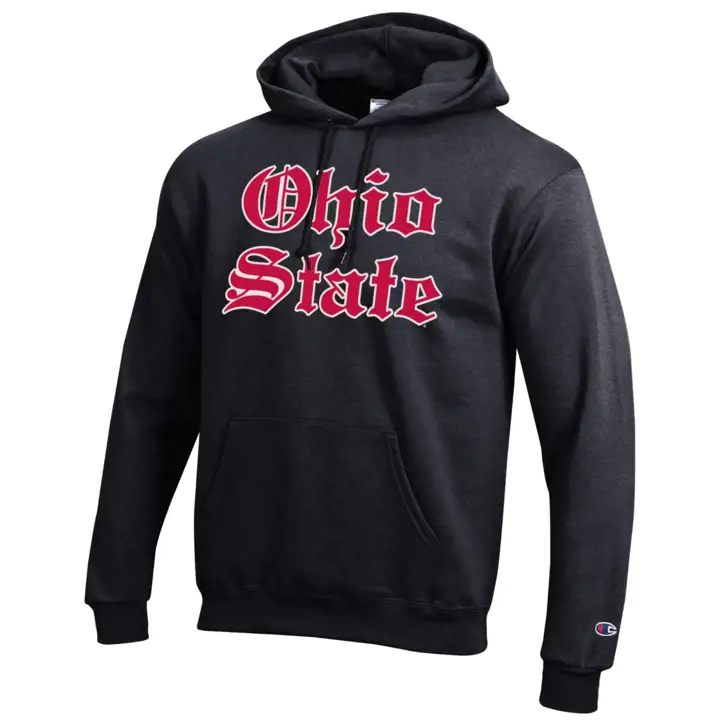 Ohio State Buckeyes NCAA Powerblend sweat à capuche écriture ancienne