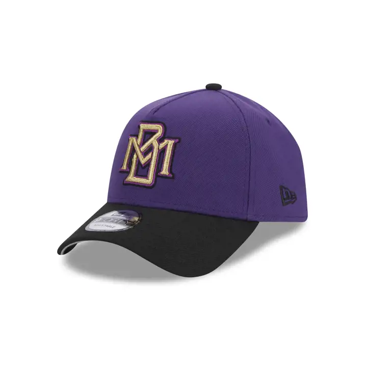 CASQUETTE MLB COURONNÉE AFRAME 9FORTY 25E ANN. PUR/NOIR MILWAUKEE BREWERS