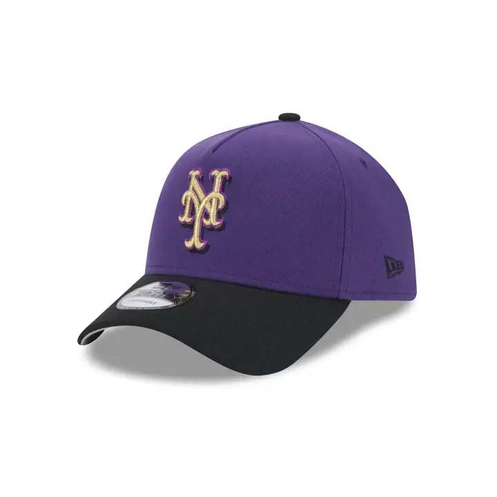 NEW YORK METS MLB CASQUETTE COURONNE AFRAME 9FORTY SHEA STADIUM VIO/NOI