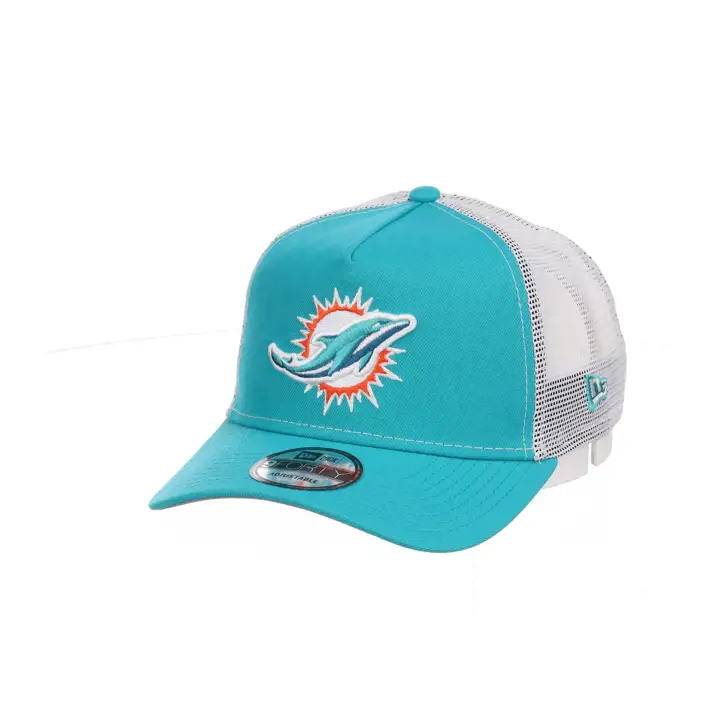 Casquette filet Miami Dolphins NFL 2T Trucker AQ/WHT