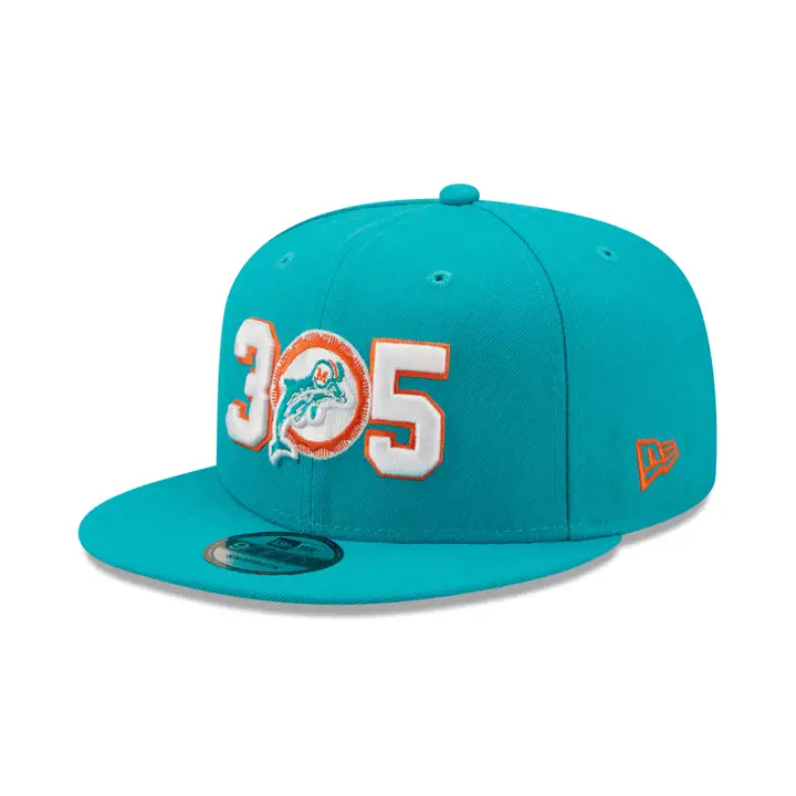 Casquette 9FIFTY NFL Miami Dolphins Noire