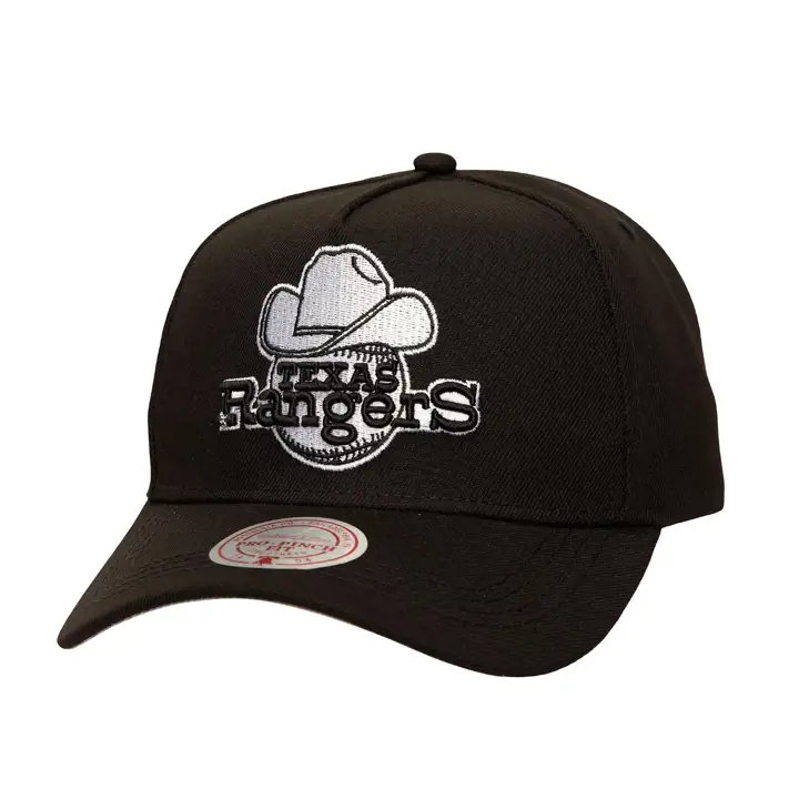 CASQUETTE BLANCHE ET NOIRE TEXAS RANGERS MLB PRO PINCH COOP NOIRE