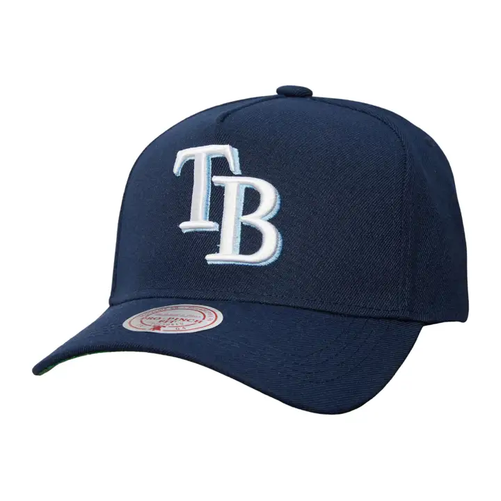 CASQUETTE AJUSTÉE MLB CORE PRO PINCH TAMPA BAY RAYS BLEU MARINE