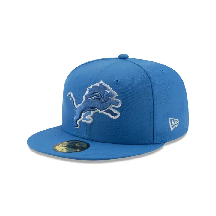 Casquette ajustée Detroit Lions NFL Basic 59FIFTY bleue