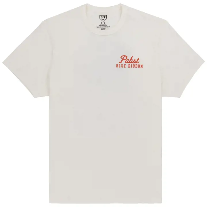 T-shirt PBR EFF bière vintage CRÈME
