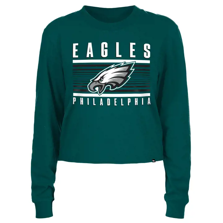 Philadelphia Eagles NFL Femme New Era Active LS Court 24 TE
