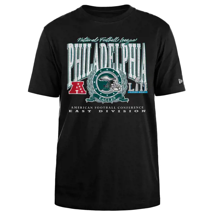 T-shirt Oversize Homme NFL Philadelphia Eagles Injection 24 BL