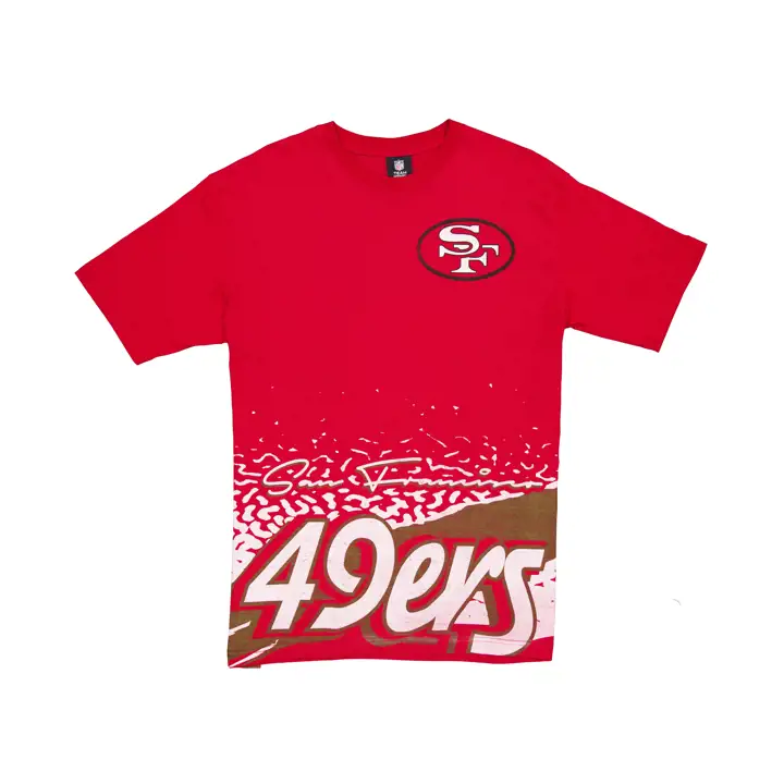 T-shirt pour homme NFL New Era Sport Classic Graphic des 49ers de San Francisco