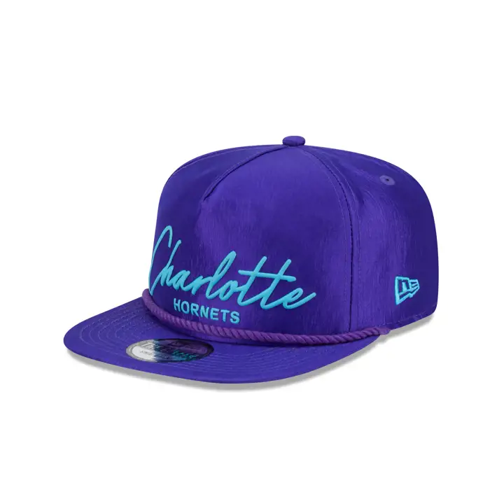 Charlotte Hornets NBA Nylon Script Golfer VIO/VIO/VERTCH