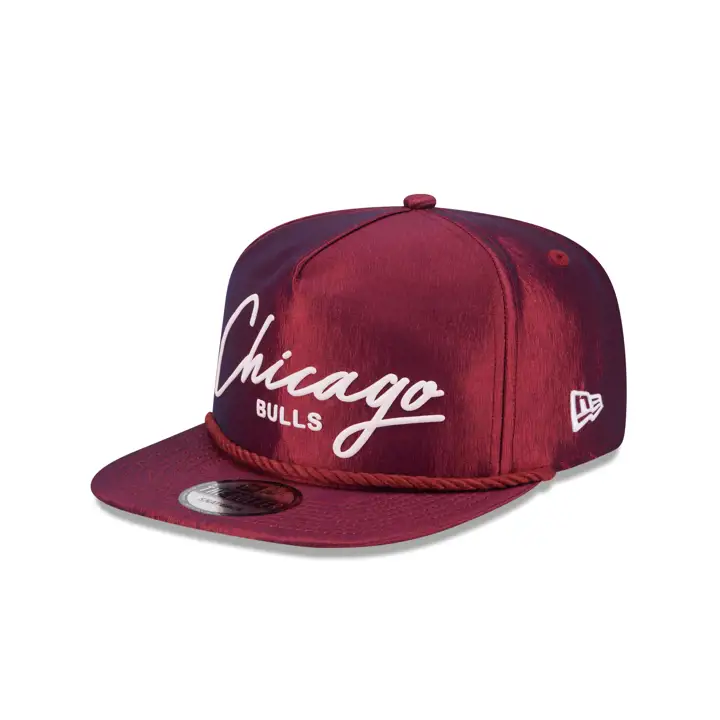 Chicago Bulls NBA Nylon Script Golfer ROUGE/ROUGE/VERT FONCÉ