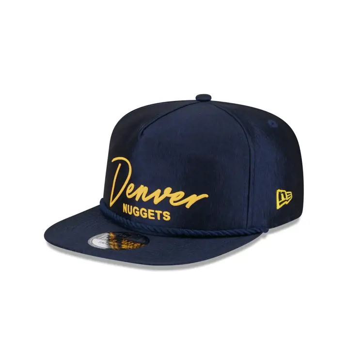 Denver Nuggets NBA Script Golfer en nylon BLEU MARINE/BLEU MARINE/VERT KGRN