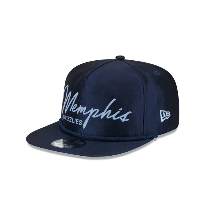 Memphis Grizzlies NBA Casquette Script Golfer NAVY/NAVY/KGRN