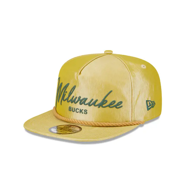 Milwaukee Bucks NBA Nylon Script Golfer GL/GL/KGRN