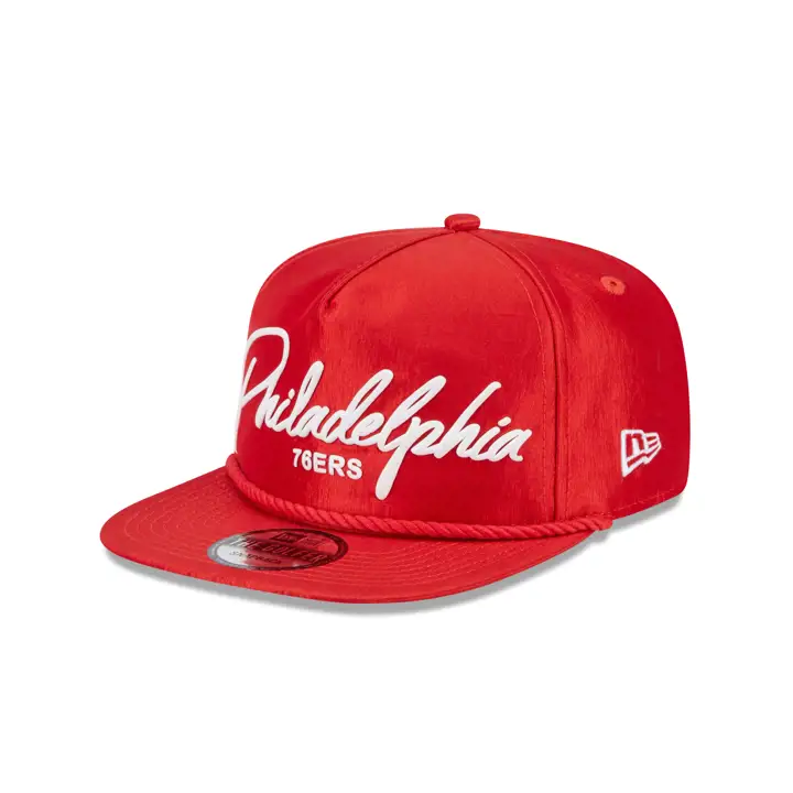 Philadelphia 76ers NBA Casquette de golf en nylon RED/RED/KGRN