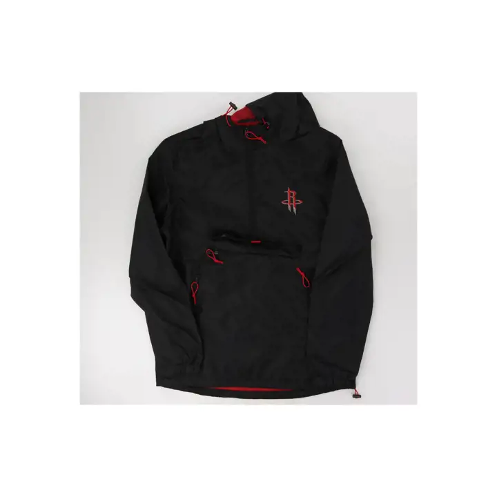 Veste à quart de zip NBA COMPETE Houston Rockets BLK