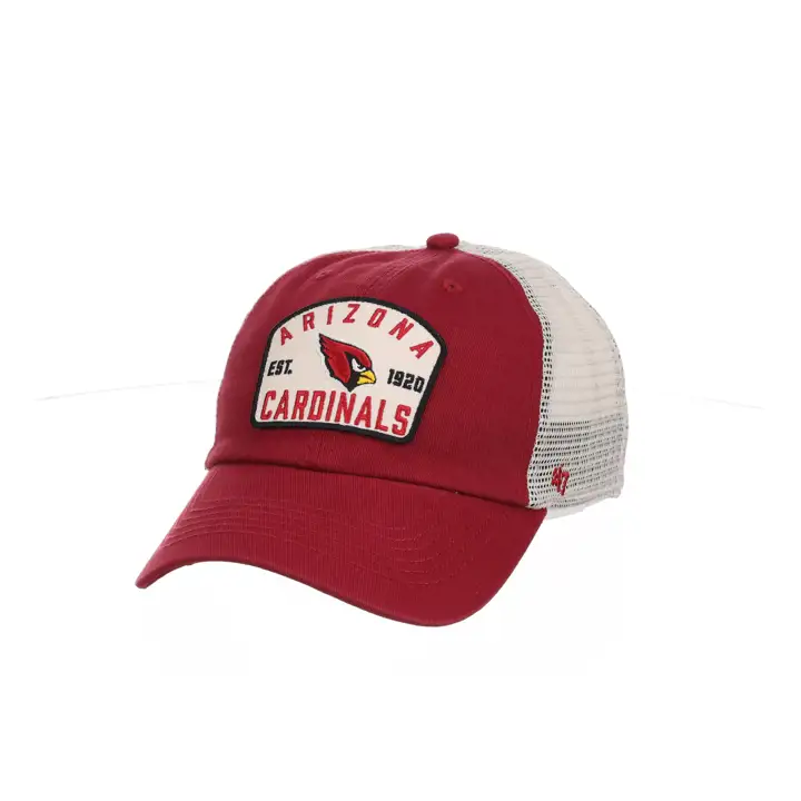 Arizona Cardinals NFL 47 Casquette Ajustée McCall Clean Up ROUGE