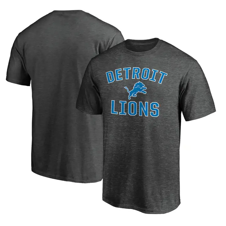 Lions NFL T-shirt Victory Arch Fanatics Homme Gris