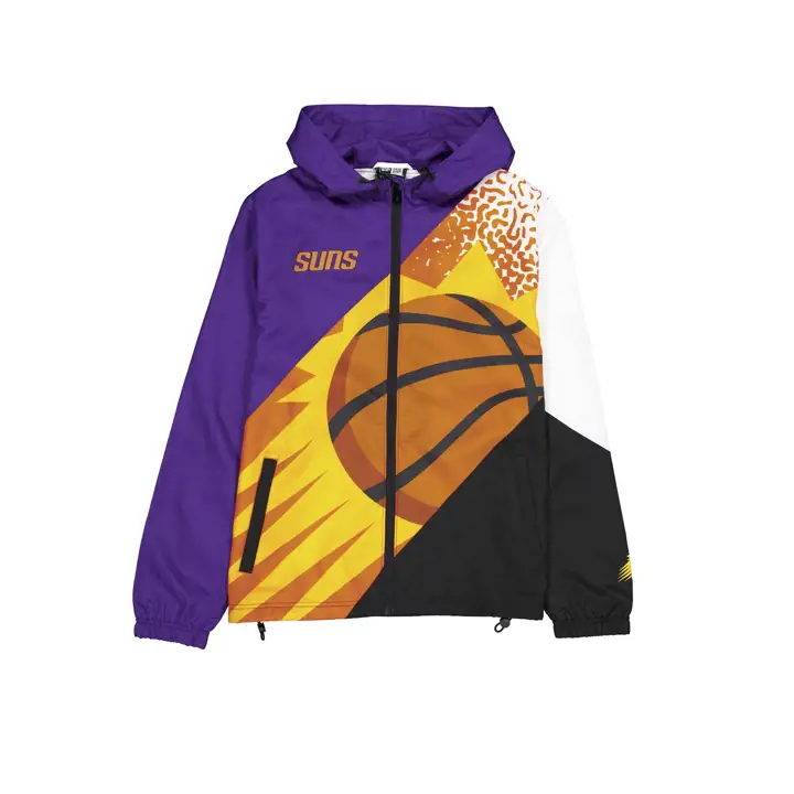Phoenix Suns NBA Sports Classic Windbreaker MAUVE
