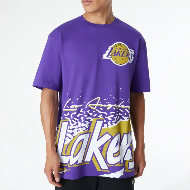 T-shirt Oversized Classique de Sport NBA Los Angeles Lakers VIO
